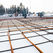 Inštalácia a použitie vykurovacích vodičov je možné až do teplôt -10 ° C.