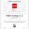 Fenix Trading s.r.o. has received the most significant Bisnode certificate under the auspices of the Czech Top 100.