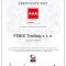 Fenix Trading s.r.o. has received the most significant Bisnode certificate under the auspices of the Czech Top 100.