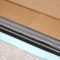 Sectional view of floating floor with underlay HEAT-PAK
