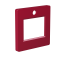 Red front cover for the TFT2 thermostat
