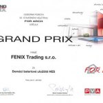 Prestigious Grand Prix prize awarded to HES at the FOR ARCH 2022 fair.